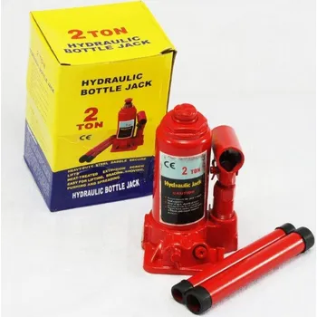 zvedák Hydraulický zvedák panenka 2t 148-228 mm červený