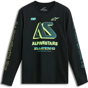 Pánské tričko triko AYESS CSF dlouhý rukáv, ALPINESTARS (černá)