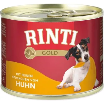 Krmivo pro psa Rinti Gold Dog konzerva kuřecí kousky 185 g