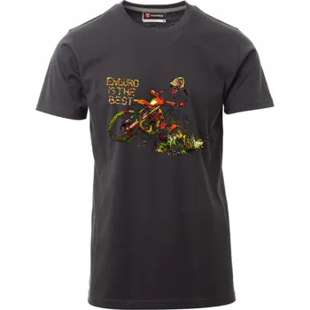 Pánské tričko payper ENDURO 16 Barva: antracit 13042, Velikost: M