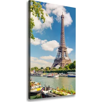 Obraz Vertikální Foto obraz na plátně Eiffelová věž Paříž