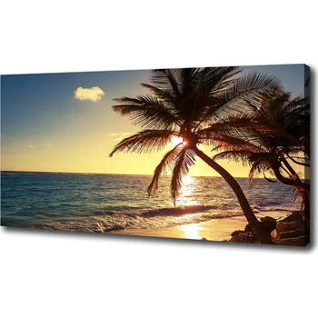 Obraz Foto obraz na plátně Tropická pláž