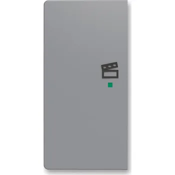 vypínač Kryt 2násobný levý, symbol "scény" ABB Zoni 6220T-A02103 241 šedá