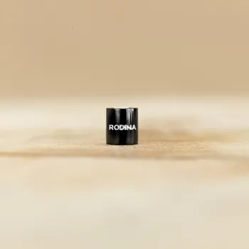 Dětské navlékací korálky Rodina text Barva: Černá