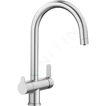 Vodovodní baterie Blanco Trima Dřezová baterie s filtrační funkcí, ocel, 525803