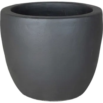 Květináč Plain Couple Anthracite Ø 53 cm / V 49 cm