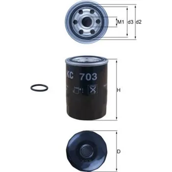 Palivový filtr Palivový filtr KNECHT KC 703D