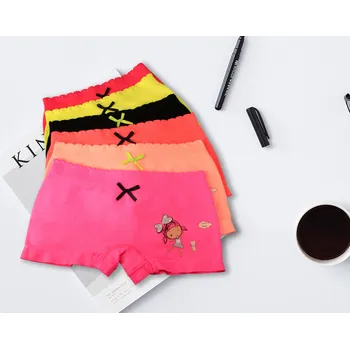 Dívčí spodní prádlo GREENICE Divčí boxerky GIRL GREE-6184 - 3 ks v balení Barva: Mix, Velikost: 10-12