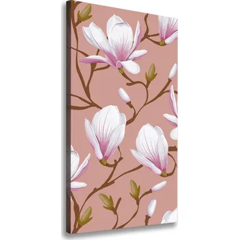 Obraz Vertikální Vertikální Foto obraz na plátně do obýváku Magnolie