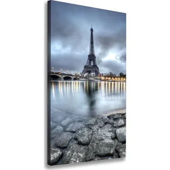 Obraz Vertikální Foto obraz na plátně Eiffelová věž Paříž