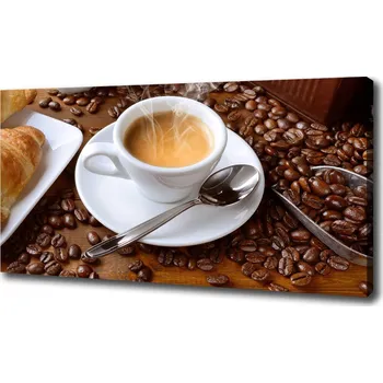 Obraz Foto obraz na plátně Aromatická káva