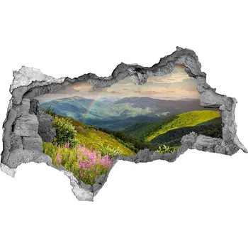 Fototapeta Nálepka fototapeta 3D výhled Horská krajina