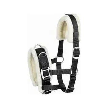 Lonžovací obnosek USG, nylonový s beránkem, vel. Shetty