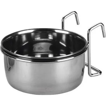 miska pro malé zvíře Nerezová miska, závěsná 300 ml