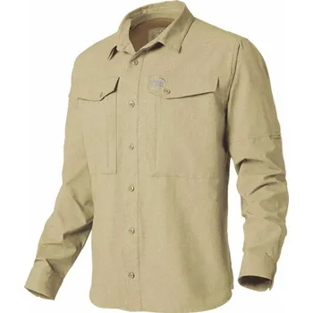 Pánská košile Geoff Anderson košile Zulo II dlouhý rukáv, zelená, vel. XXL (Skvěle odvětrávaná košile, která je velmi pohodlná a nepropíchne ji hmyz.)