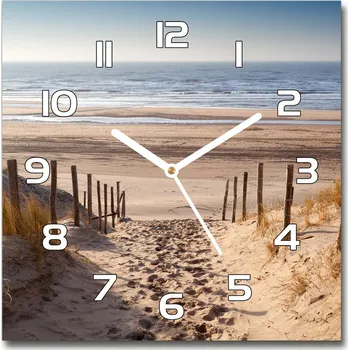 Hodiny Skleněné hodiny na stěnu Duny