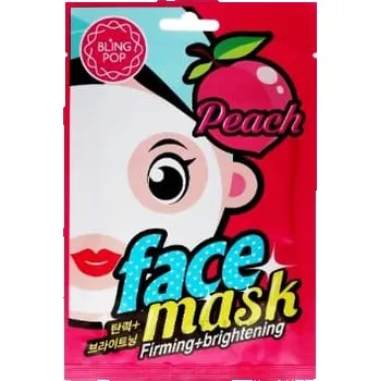 Pleťový krém Bling Pop pečující maska - broskev (1ks)