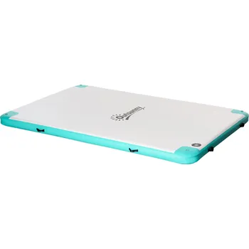 Bazén Outsunny nafukovací plavecký ostrov s nosností až 500 kg plavecký ostrov pro bazén jezero lehátko ostrov plast 304 x 204 x 15 cm | Aosom