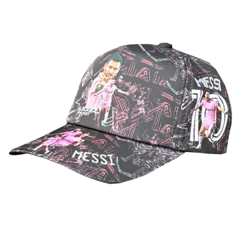 Kšiltovka Numberoplus Dětská Fotbalová kšiltovka King - Lionel Messi 10 Barva: Černá