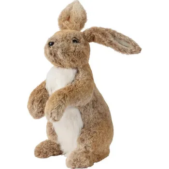 Velikonoční dekorace Kamenig Velikonoční zajíček, 17x22x39 cm, hnědý, KSD