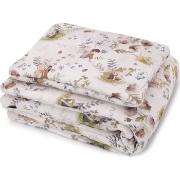 Příslušenství pro dětskou postel a kolébku Makaszka Bambusová sada do postýlky "S" (70x90/40x30) FAIRIES