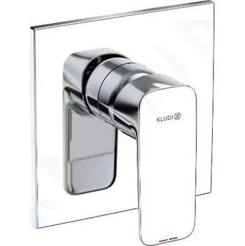 Vodovodní baterie Kludi Pure&Style Sprchová baterie pod omítku, chrom, 407550575