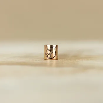 Dětské navlékací korálky Liška Barva: Rosegold