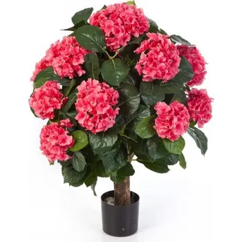 umělá květina Hydrangea Rose umělá V 62 cm