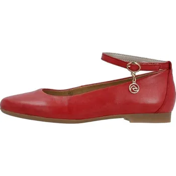 Dámské baleríny Dámské kožené baleríny REMONTE D0K03-33 červené dámské velikosti: 40