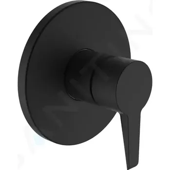 Vodovodní baterie Laufen Pure Sprchová baterie pod omítku, matná černá, HF901778428000