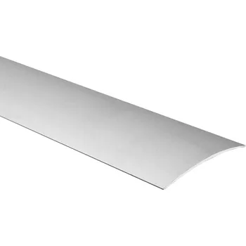 Podlahová lišta Profilteam přechodová lišta samolepící oblá 30x930 Stříbrná E01