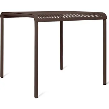 Zahradní stůl Ferm Living Stůl Dapple 80x80, dark chocolate