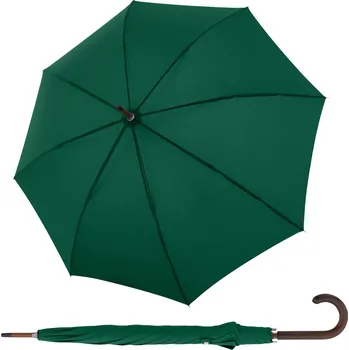 Deštník DOPPLER Oslo AC - pánský holový deštník zelená 73663GN