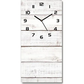 Hodiny Nástěnné hodiny tiché Dřevěná stěna