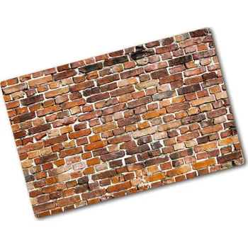 Kuchyňské prkénko Kuchyňská deska velká skleněná Zděná zeď
