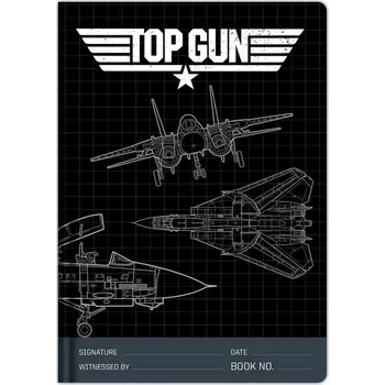 Zápisník Poznámkový A5 blok Top Gun: Air Fighter 1986 (14,8 x 21 cm)