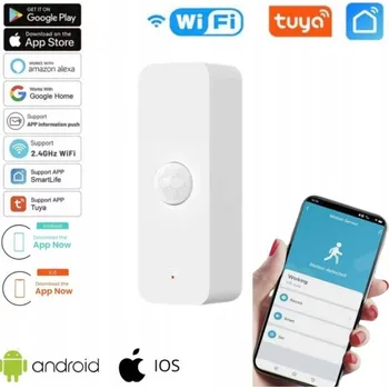 Pohybové čidlo Tuya smart life wifi PIR čidlo pohybový senzor