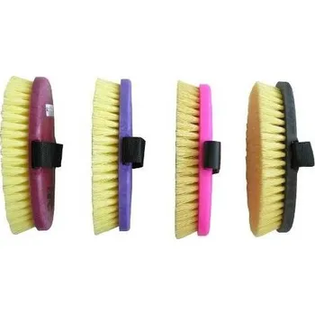 Čištění pro koně Kartáč rýžový, s poutkem