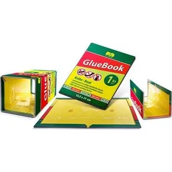 Hubení hlodavce Lapač hmyzu GlueBook, na lezoucí hmyz, 15,5x21 cm
