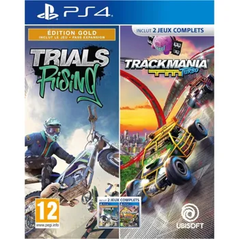 Hra pro PlayStation PS4 Trials Rising Gold Edition + Trackmania Turbo (nová)