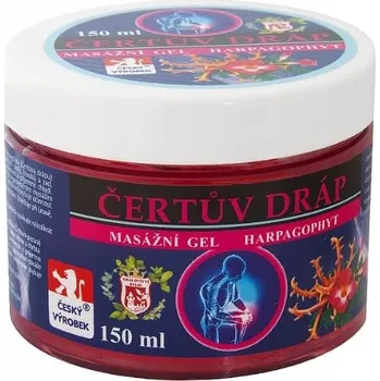 Masážní přípravek Bylinný masážní gel - Čertův Dráp (150ml)