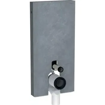 Geberit Monolith Sanitární modul pro stojící WC, 101 cm, boční přívod vody, vzhled břidlice, 131.003.00.5