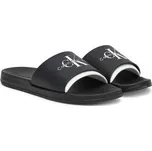 Nazouváky Calvin Klein Jeans Slide Rubber Neoprene Monologo YM0YM00361 Černá 42