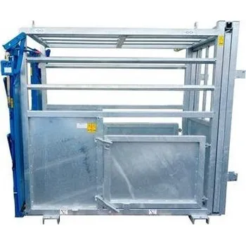 Klec fixační s čelem Priefert, pozinkovaná, bez koše