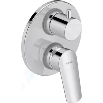 Vodovodní baterie Duravit DuraStyle Basic Baterie pod omítku, pro 2 spotřebiče, s tělesem, chrom, N15210008010