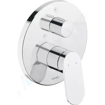 Vodovodní baterie Duravit Wave Baterie pod omítku, pro 2 spotřebiče, chrom, WA4210012010