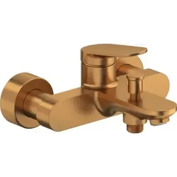 Vodovodní baterie Duravit Wave Vanová baterie, rozteč 150 mm, kartáčovaný bronz, WA5230000004