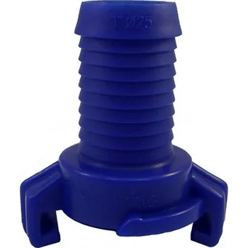 Hadicová spojka Rychlospojka Aquaking modrá - díl k hadici 1/2"