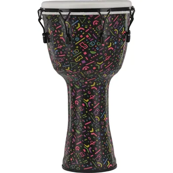 GEWA Djembé Liberty Series Mechanically Tuned14" Crazy Neon 143135