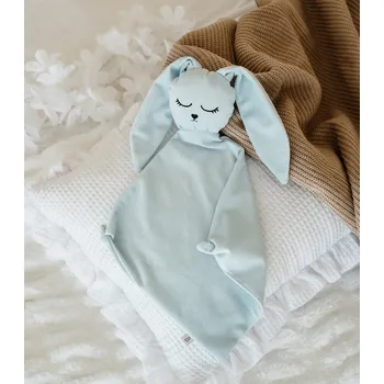 Hračka pro nejmenší Mazlící muchláček pro miminko - světle modrý